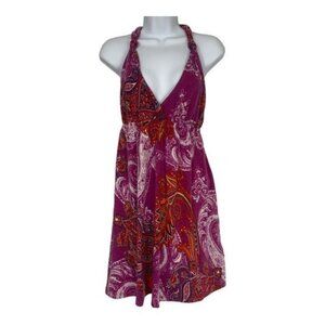 Belle Du Jour Girl's Paisley Midi Dress Size Large